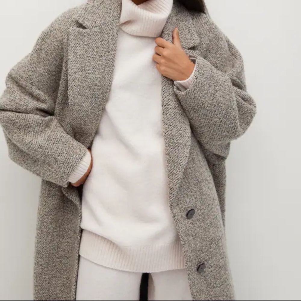 Oversized Wool Coat - Picture 6 of 6